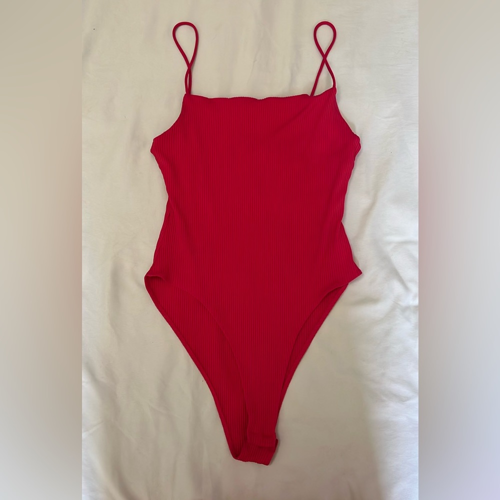 Zara Hot pink body suit